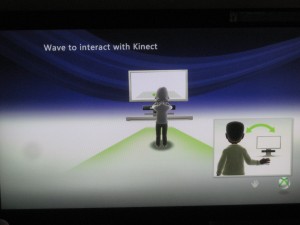 wave for kinect