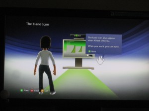 video rectangle for kinect