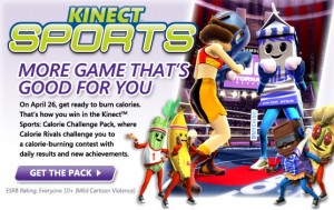 Kinect Sports Calorie Challenge Pack