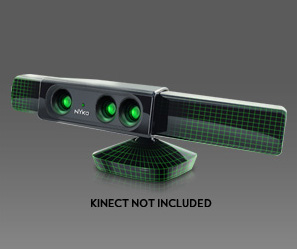 playing kinect in a small space with nyko zoom